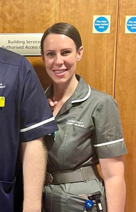 Nurse Stephanie Pellatt