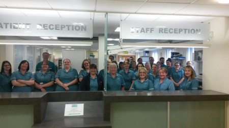 The Dispensary team at Blackpool Victoria Hospital